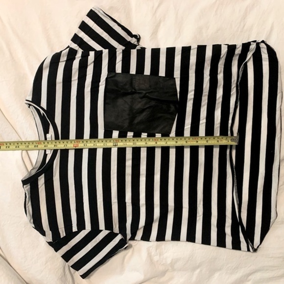 ZARA | Striped Oversized T-Shirt - Picture 8 of 8
